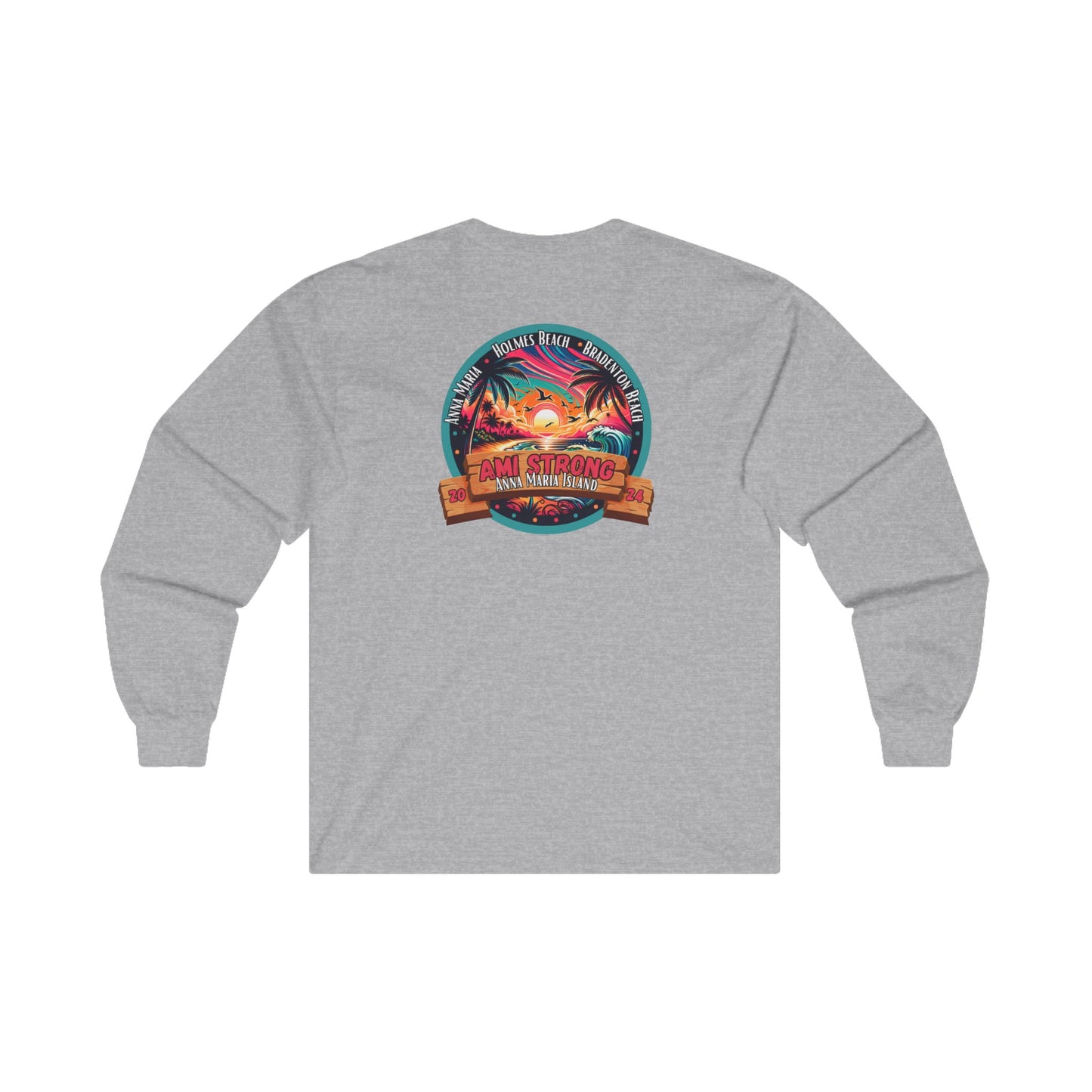 AMI Strong Sunset Dual Sided Long Sleeve