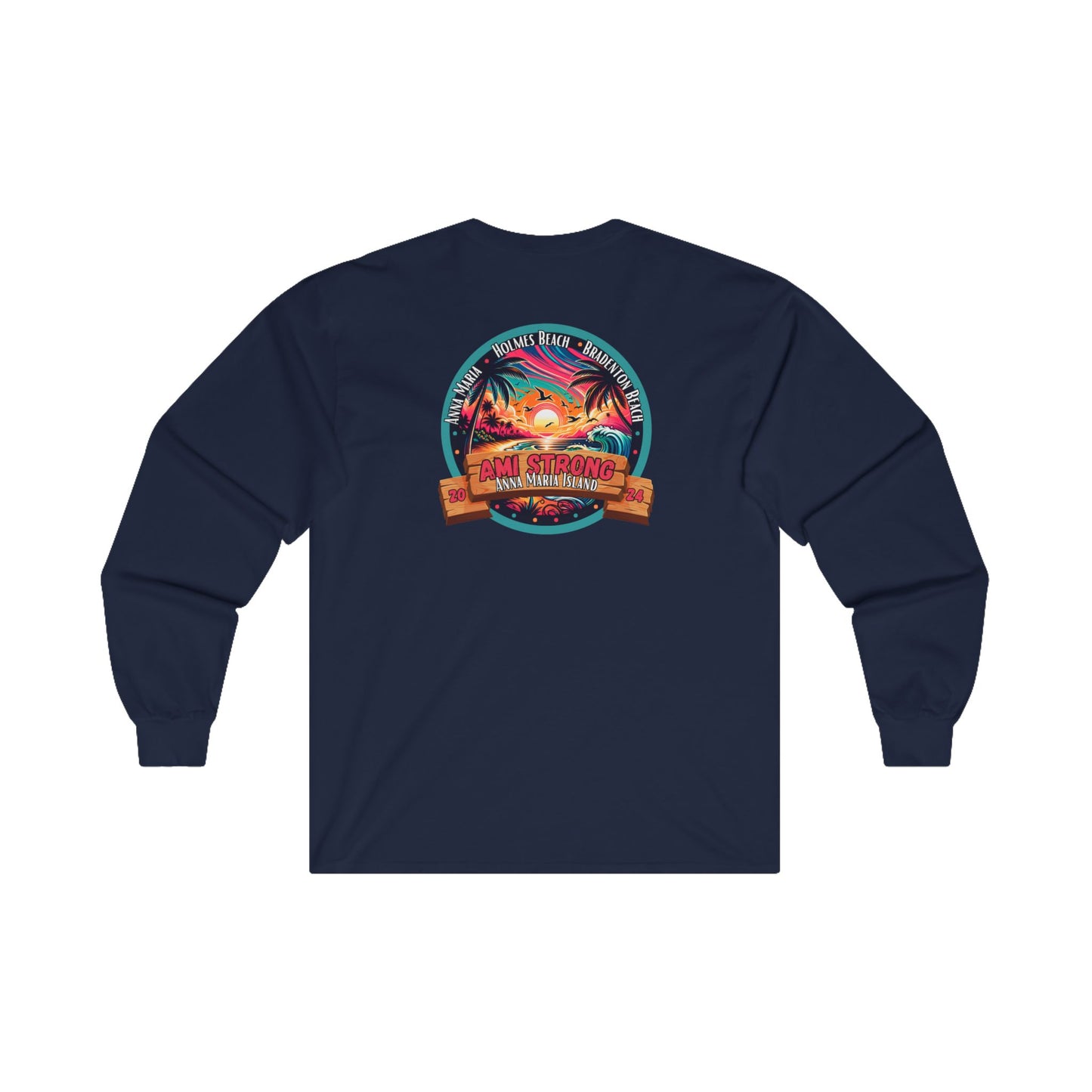 AMI Strong Sunset Dual Sided Long Sleeve