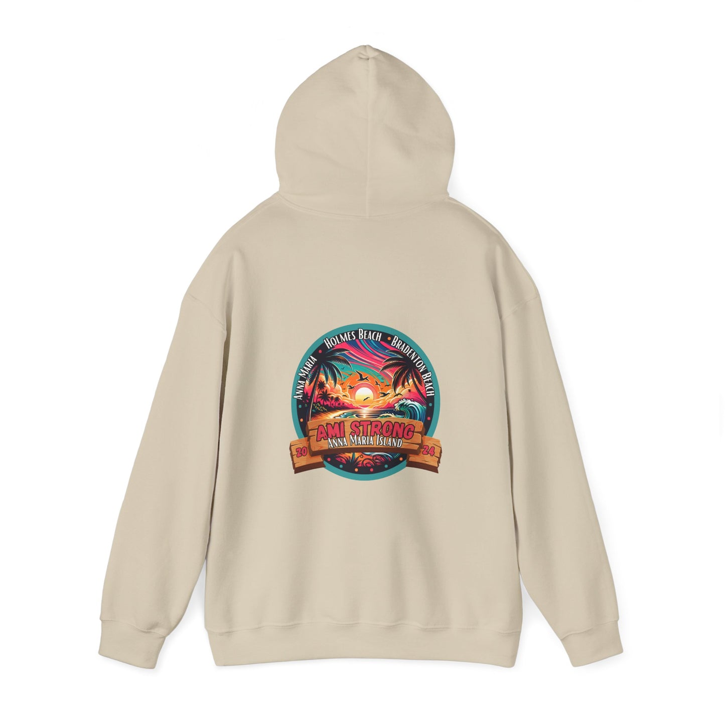 AMI Strong Sunset Hooded Sweatshirt