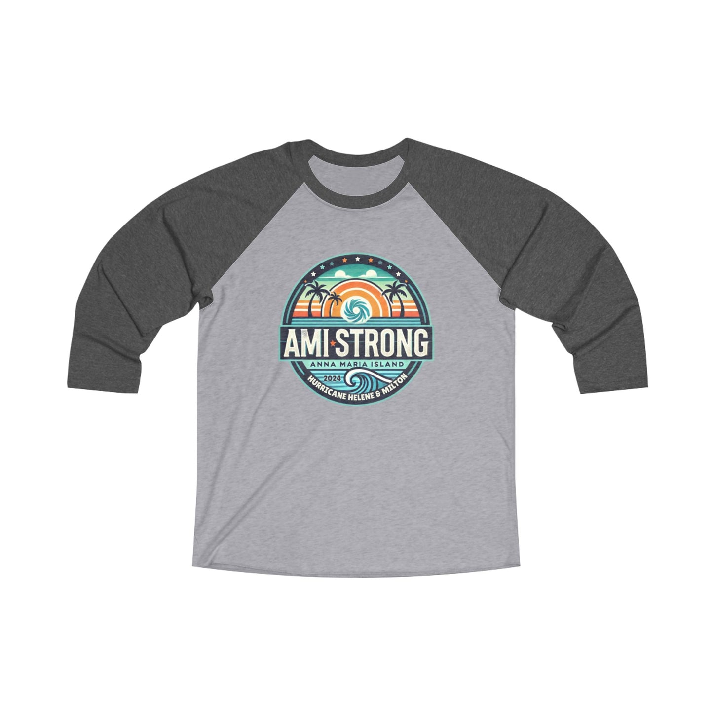 AMI Strong 3\4 Raglan Tee