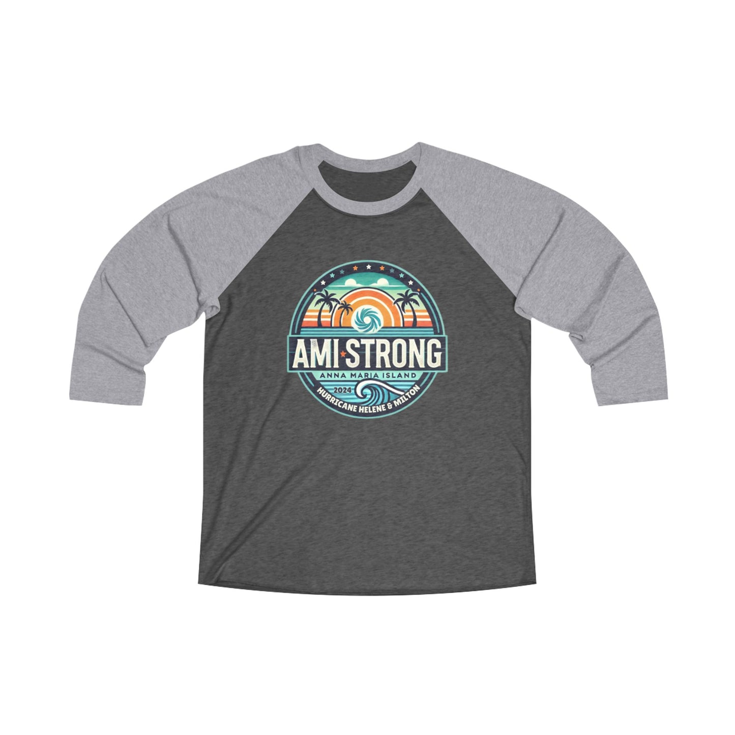 AMI Strong 3\4 Raglan Tee