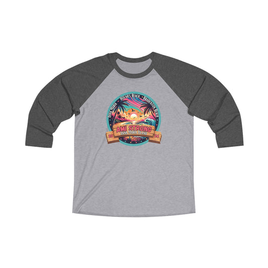 AMI Strong Sunset 3\4 Raglan Tee