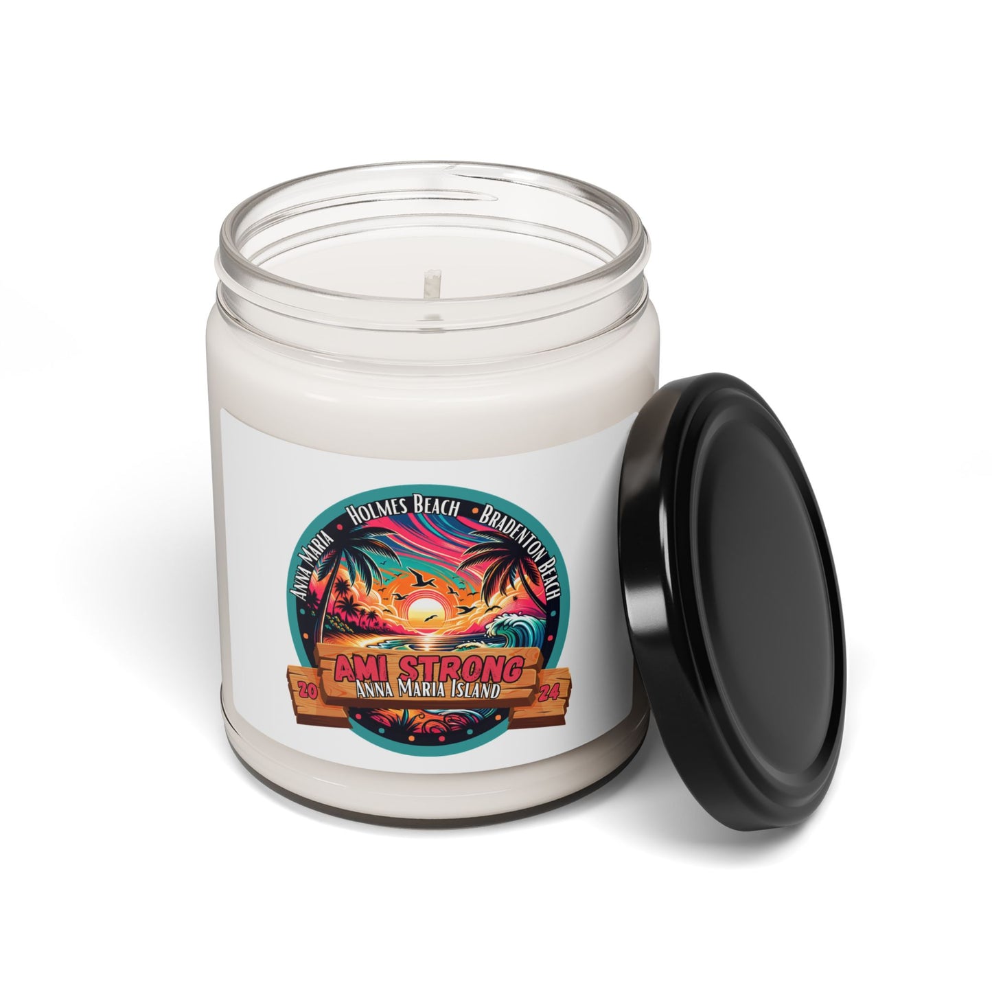 AMI Strong Sunset Scented Soy Candle