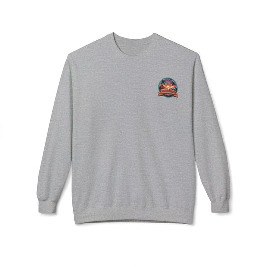 AMI Strong Sunset Dual Sided Crewneck Sweatshirt