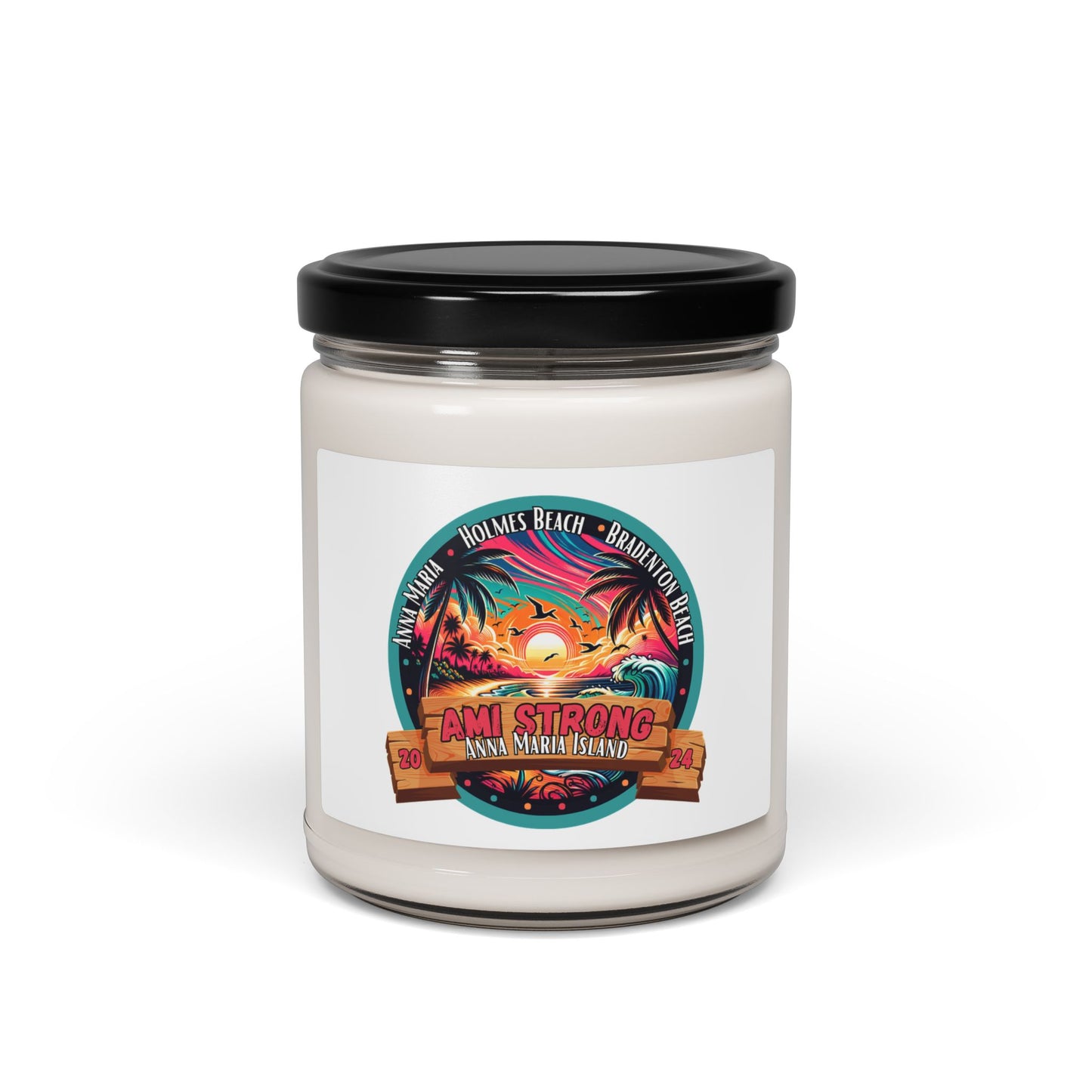 AMI Strong Sunset Scented Soy Candle