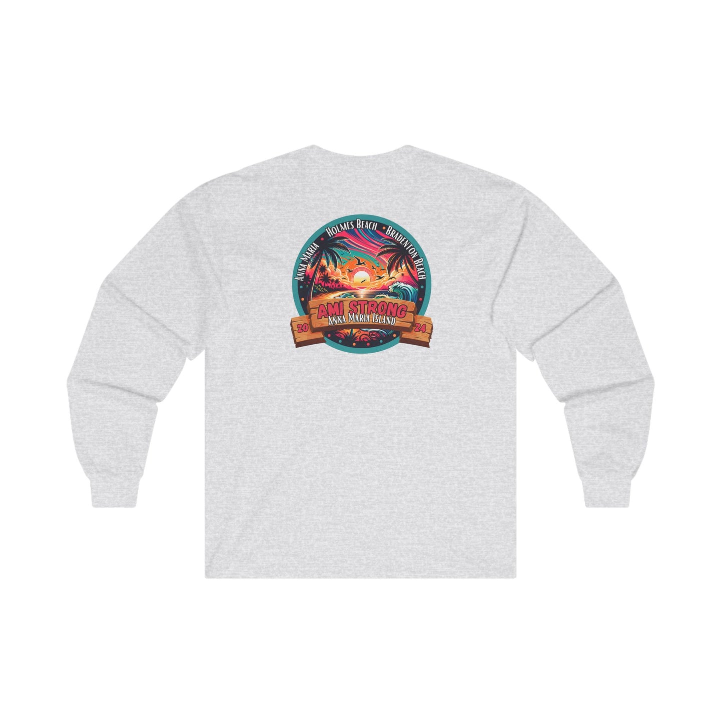 AMI Strong Sunset Dual Sided Long Sleeve