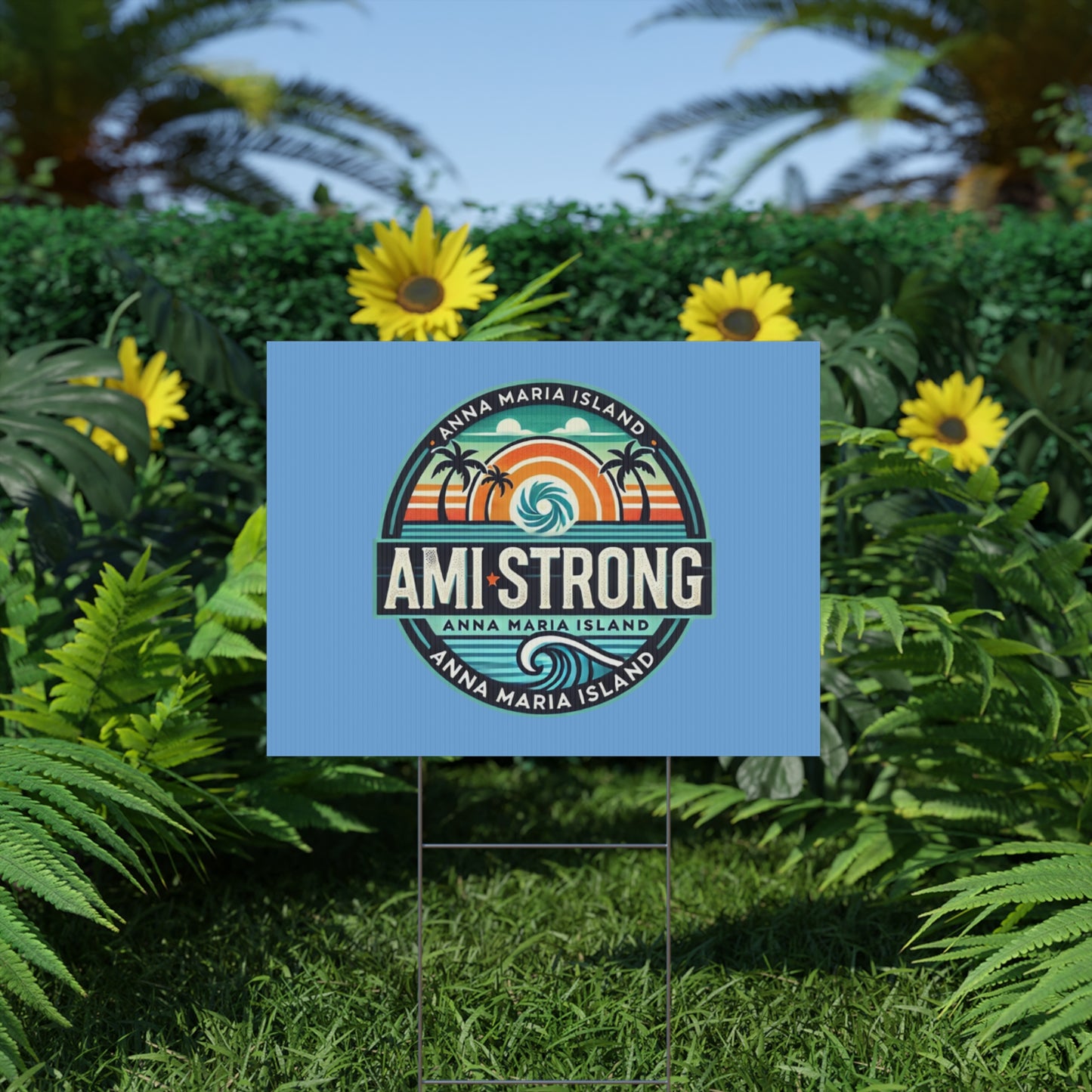 AMI Strong (Blue) Yard Sign