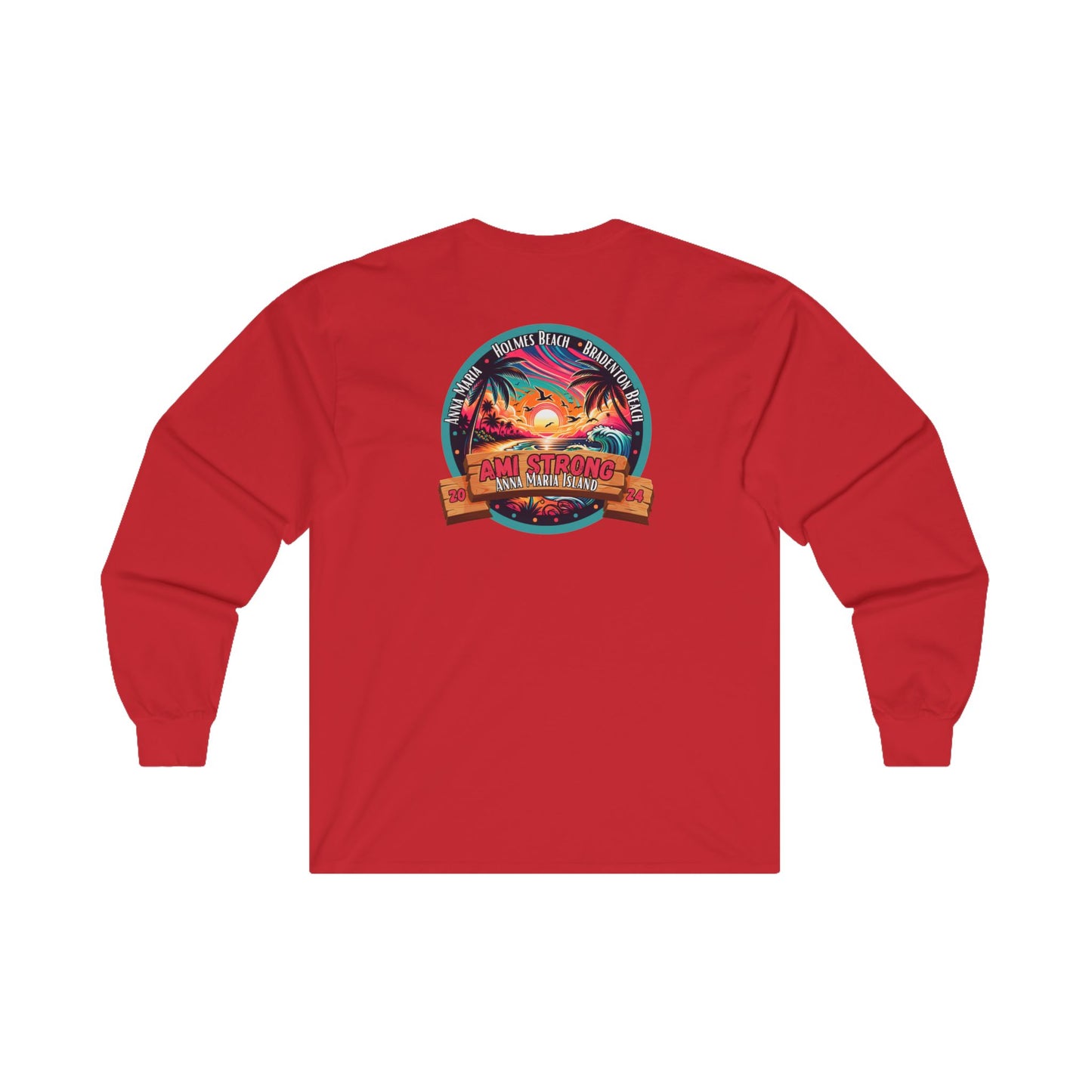 AMI Strong Sunset Dual Sided Long Sleeve