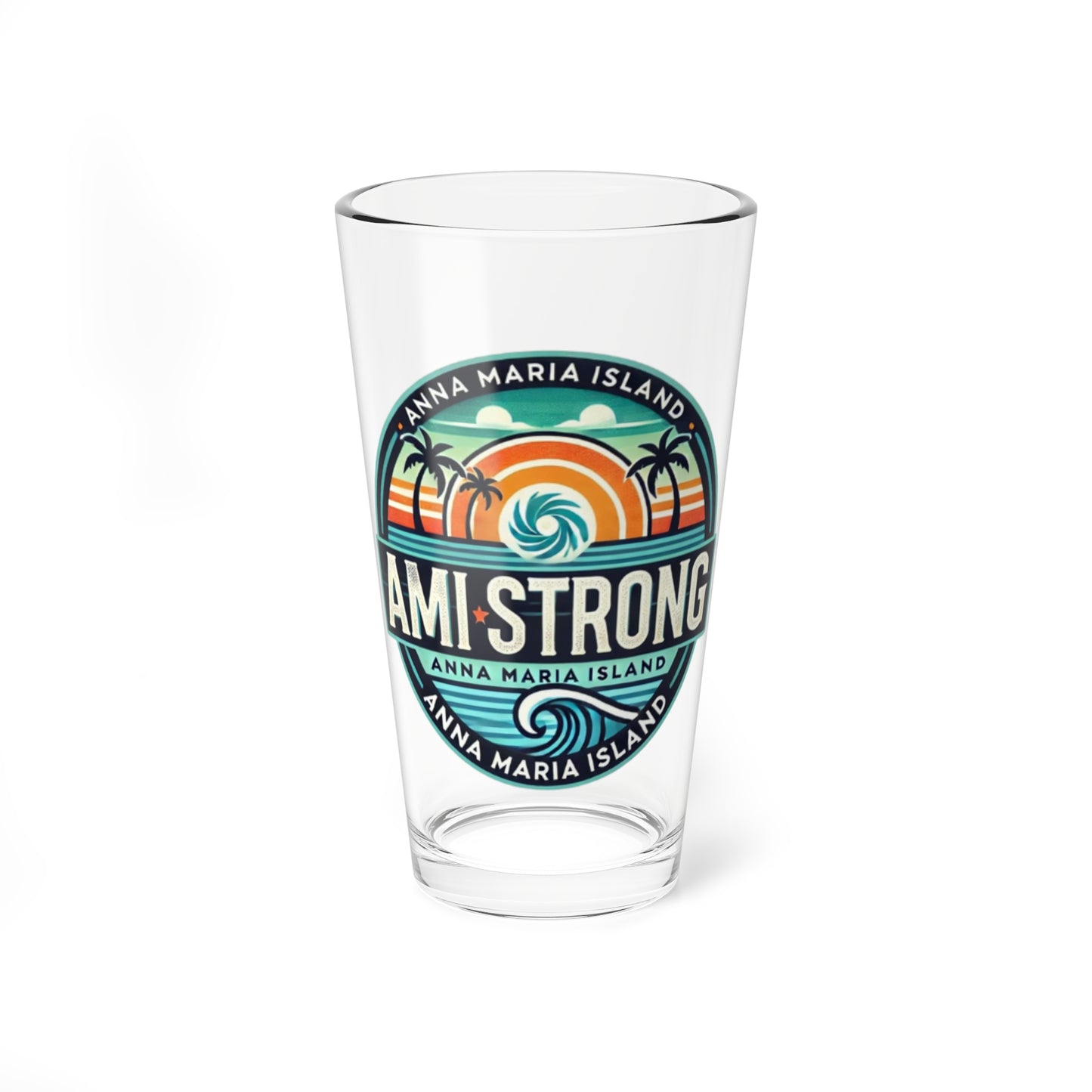 AMI Strong 16oz. Glass