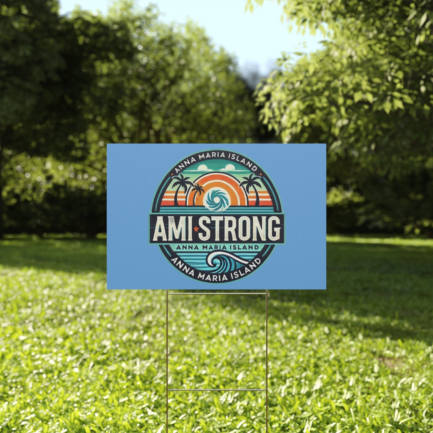 AMI Strong (Blue) Yard Sign