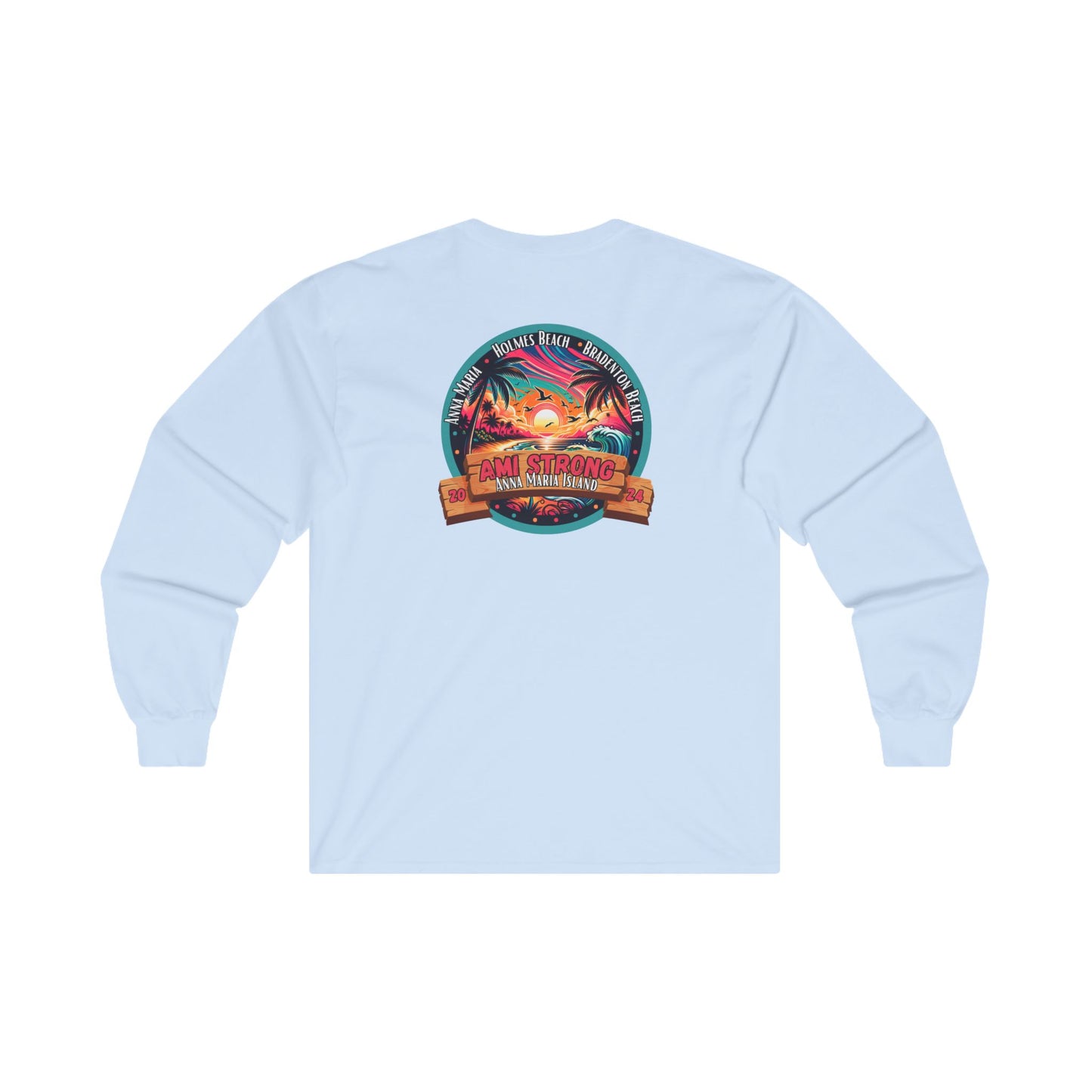 AMI Strong Sunset Dual Sided Long Sleeve