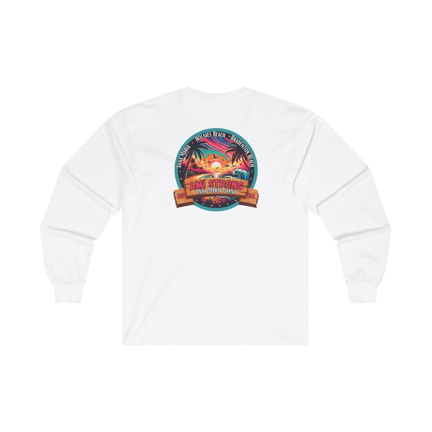 AMI Strong Sunset Dual Sided Long Sleeve