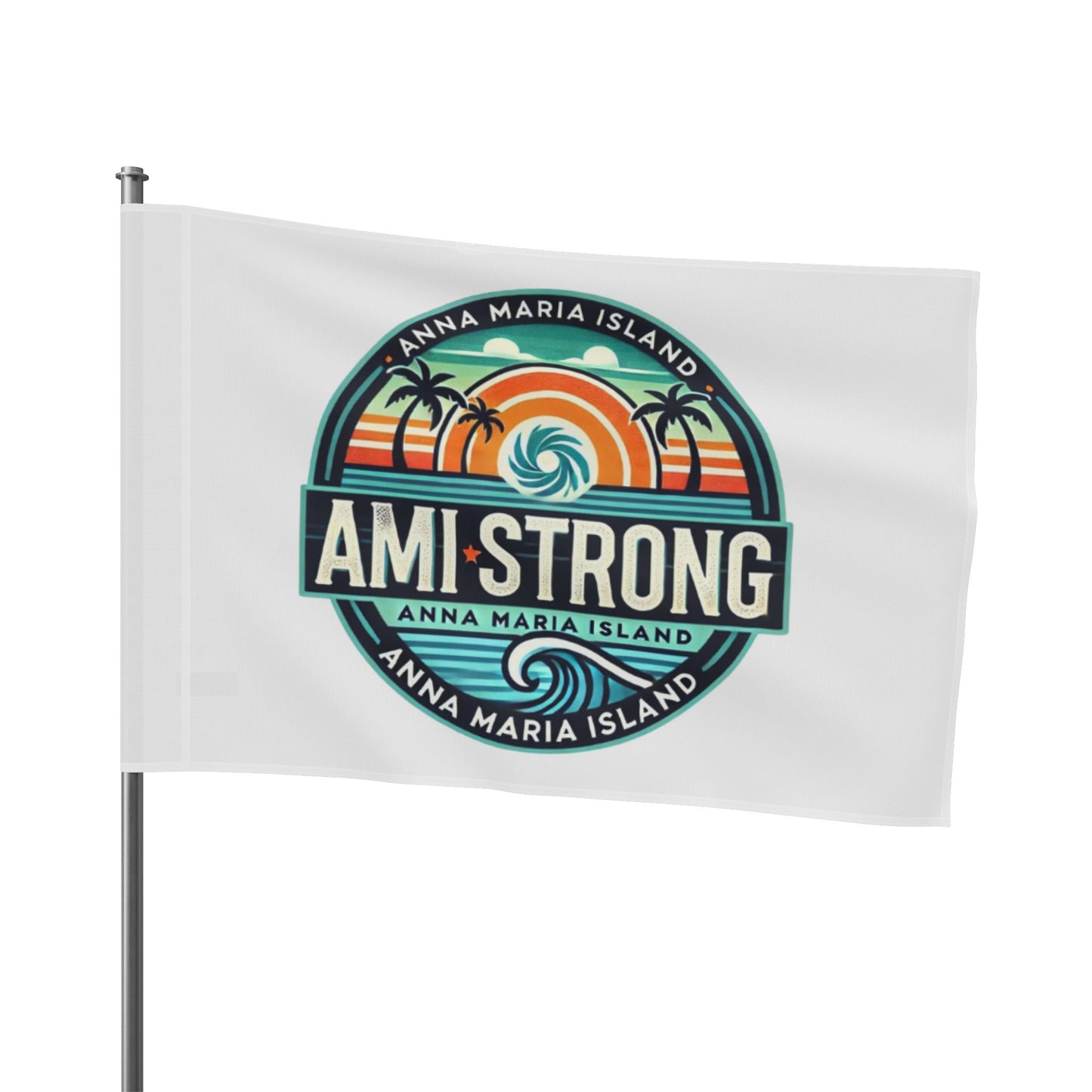 AMI Strong (White) Flag