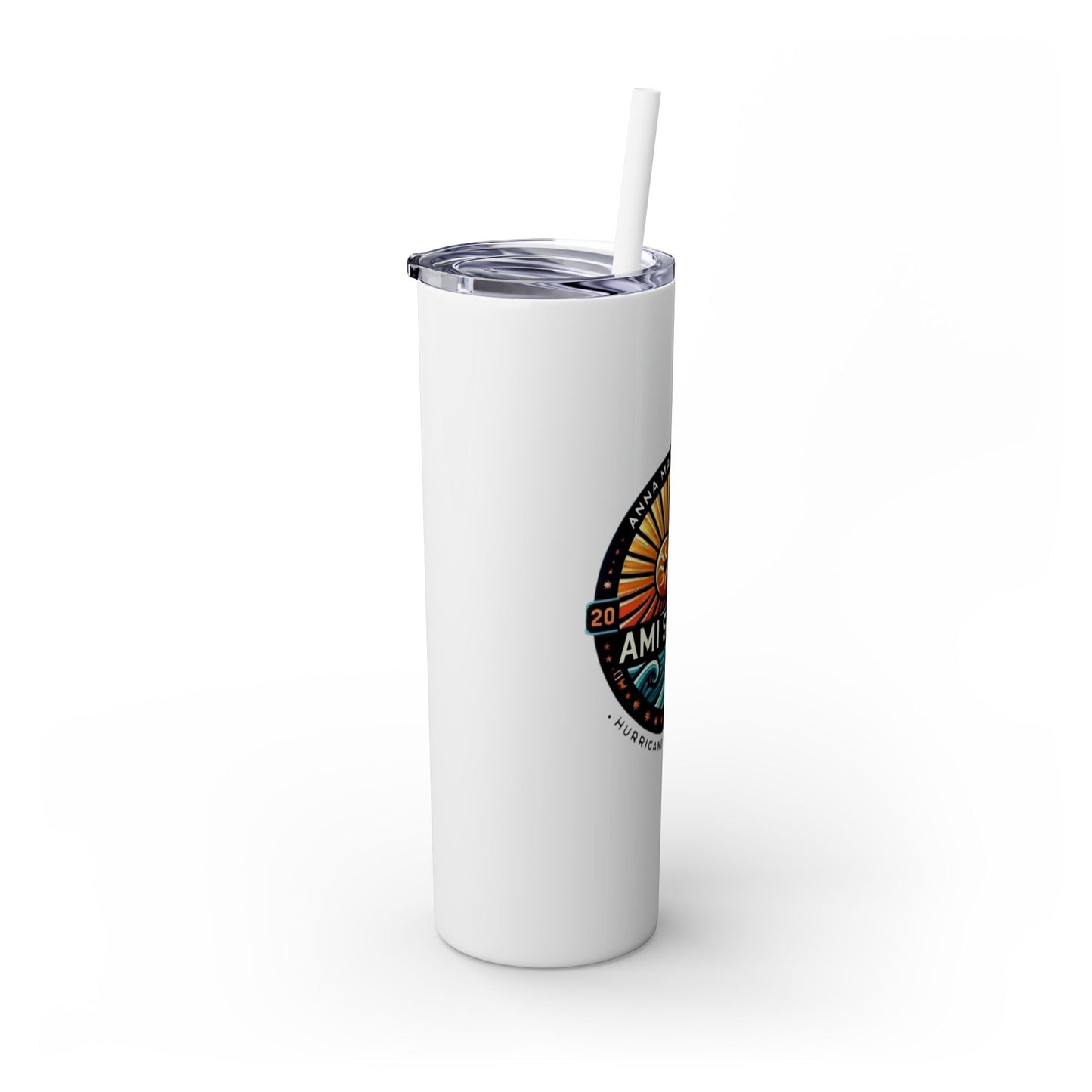 AMI Strong Hurricane Helene Skinny 20oz Tumbler