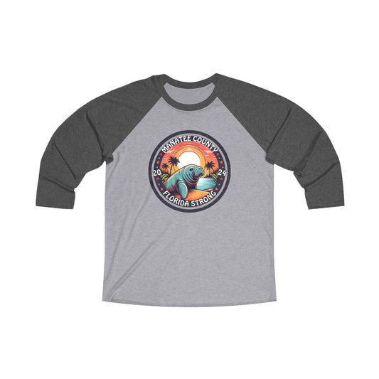 Manatee County 3\4 Raglan Tee