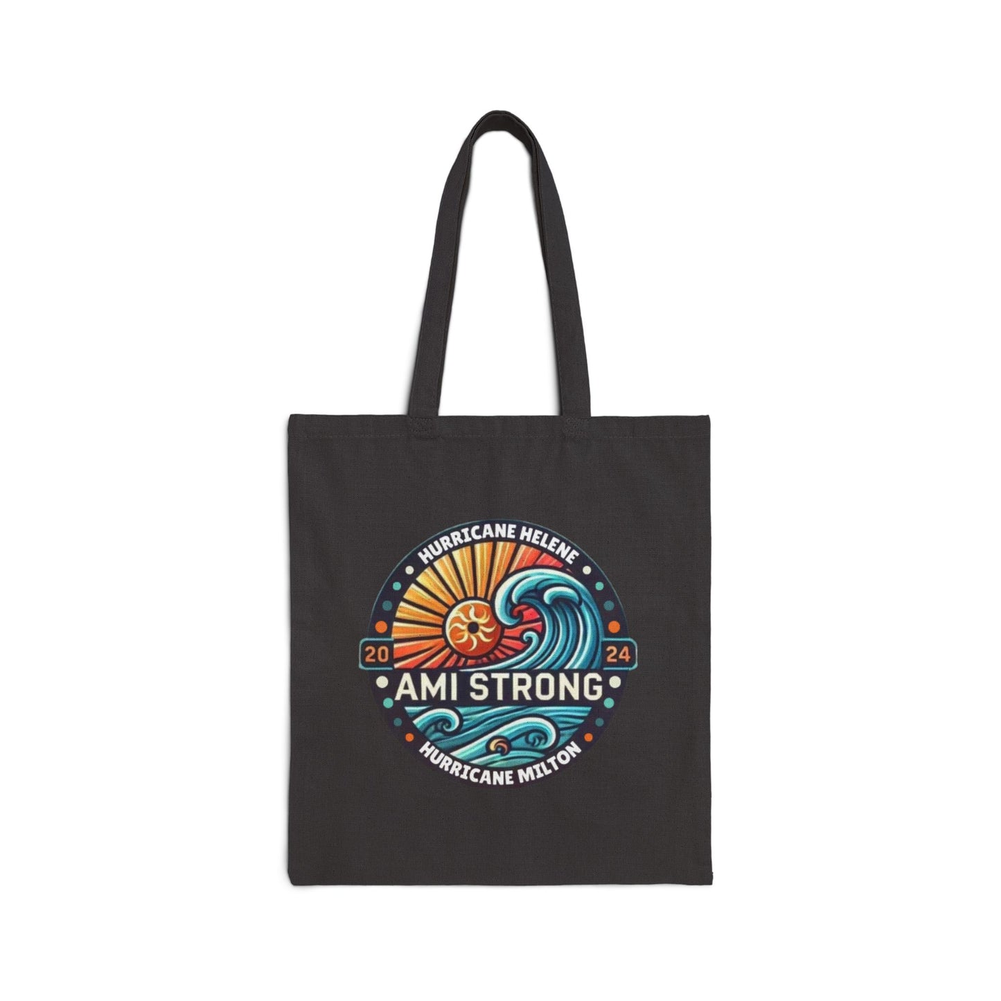 AMI Strong Hurricanes Canvas Tote Bag