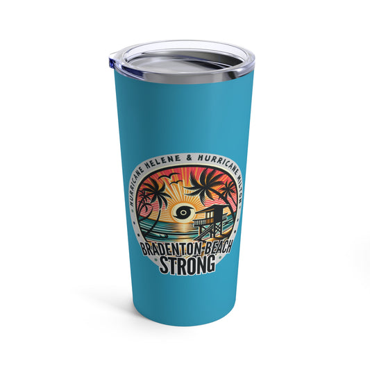 Bradenton Beach Strong 20 oz. Stainless Steel Tumbler