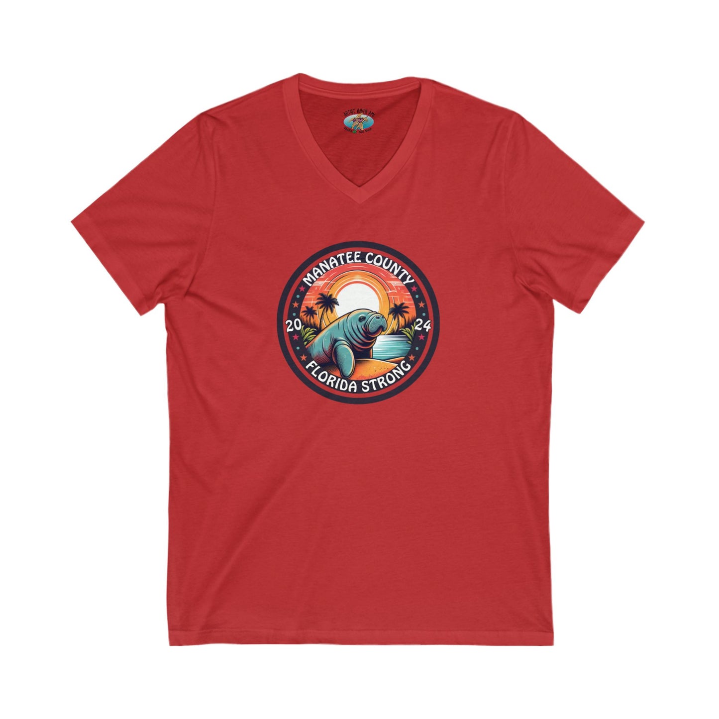 Women's Manatee County V-Neck T-Shirt