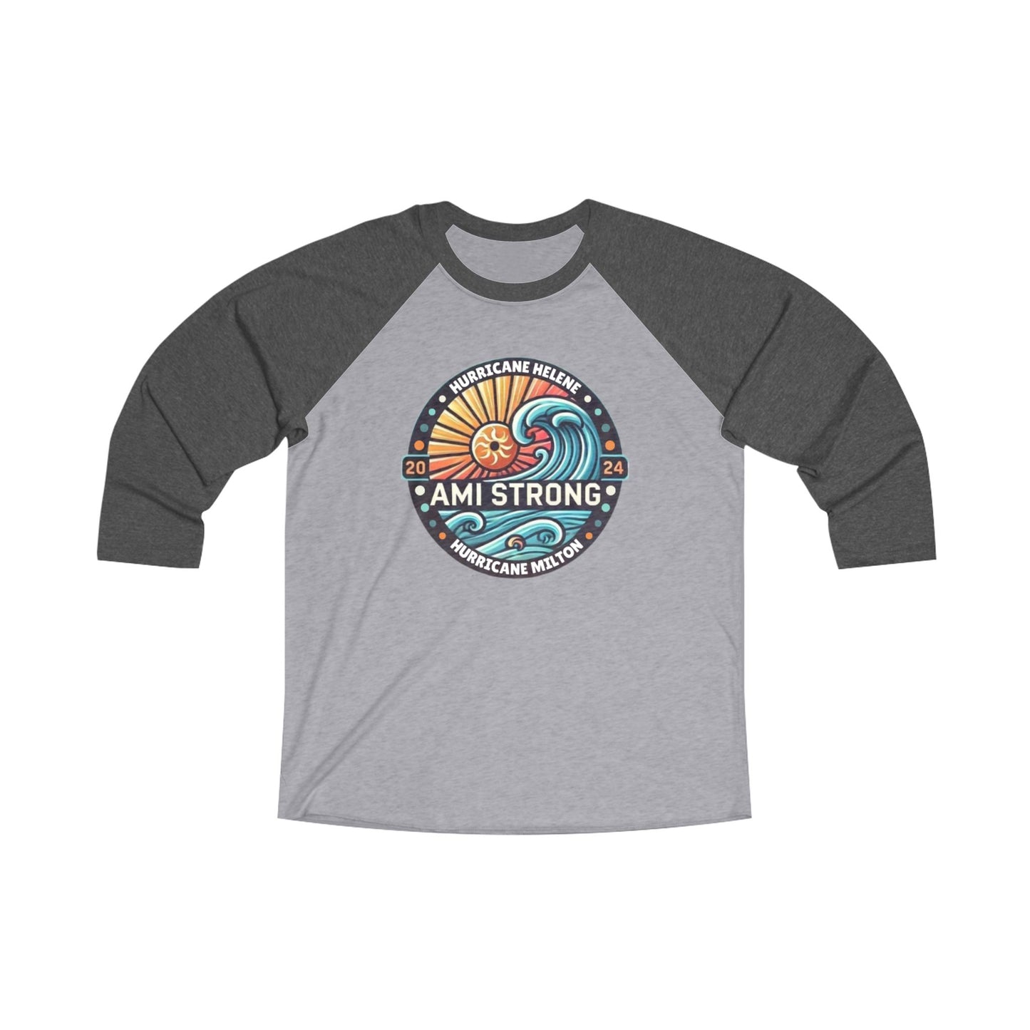 AMI Strong Wave 3\4 Raglan Tee