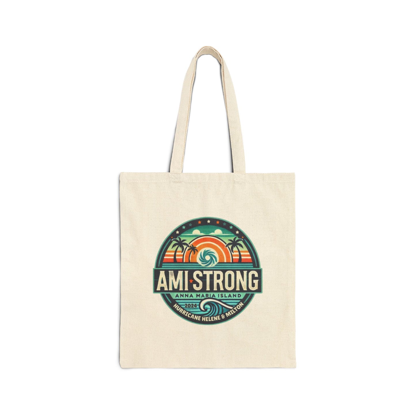 AMI Strong Canvas Tote Bag