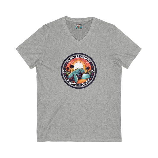 Women's Manatee County V-Neck T-Shirt