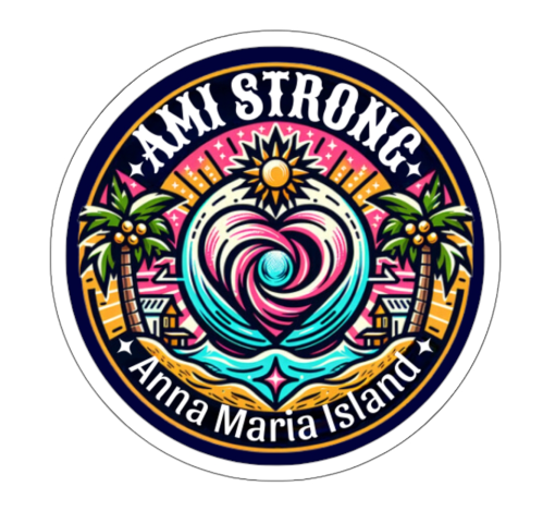 AMI Strong Heart 4" Sticker